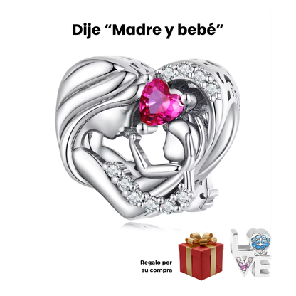 Pulsera de Dijes "Amor de Madre"