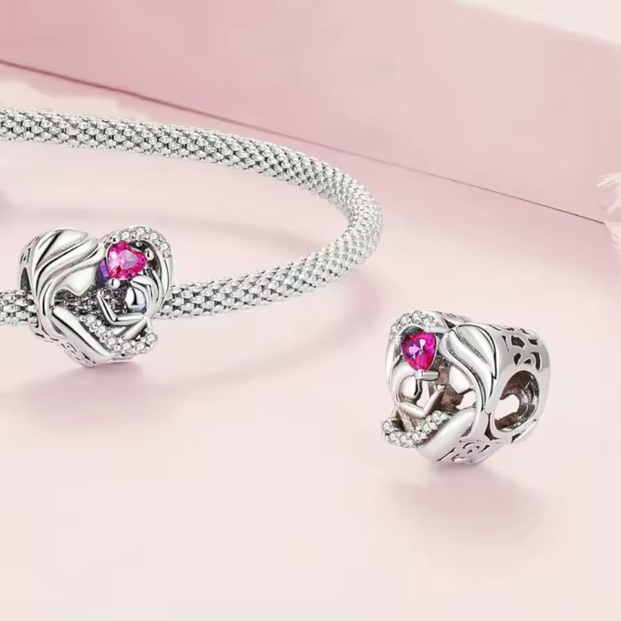 Pulsera de Dijes "Amor de Madre"